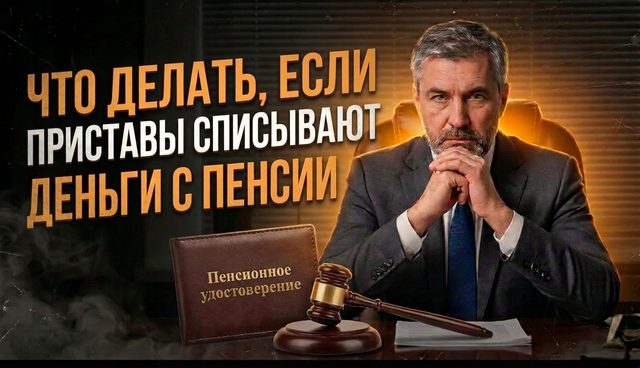 Что делать, если приставы списывают деньги с пенсии